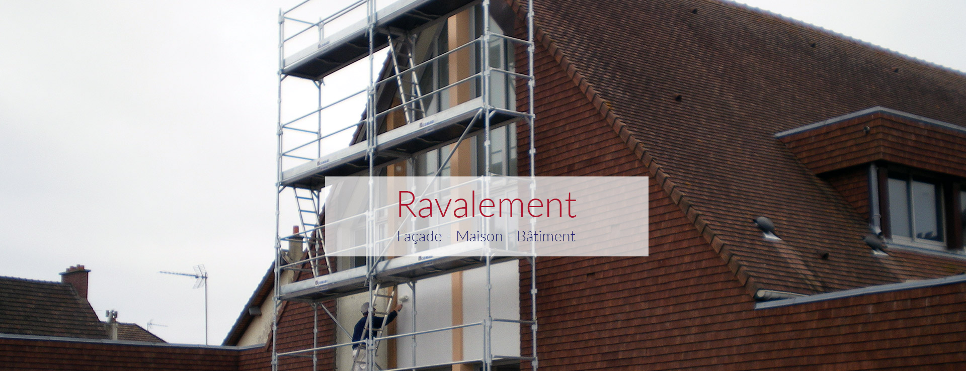 Eden décoration est à votre service pour tous vos travaux de ravalement